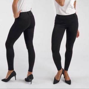 Black Betabrand dress pant yoga pants